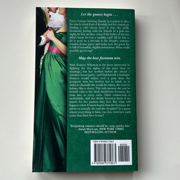 🌼4 for $25 🌼 The Footman and I by Valerie Bowman Book - Picture 2 of 4